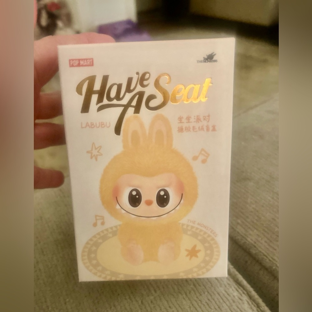 Labubu Have A Seat Blind BOX unopened -